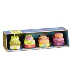 SET DE 4 VOITURES  B-TOYS