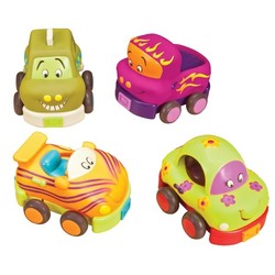 SET DE 4 VOITURES  B-TOYS