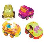 SET DE 4 VOITURES  B-TOYS